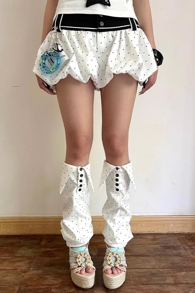 nit alcove Leg warmers illit着用