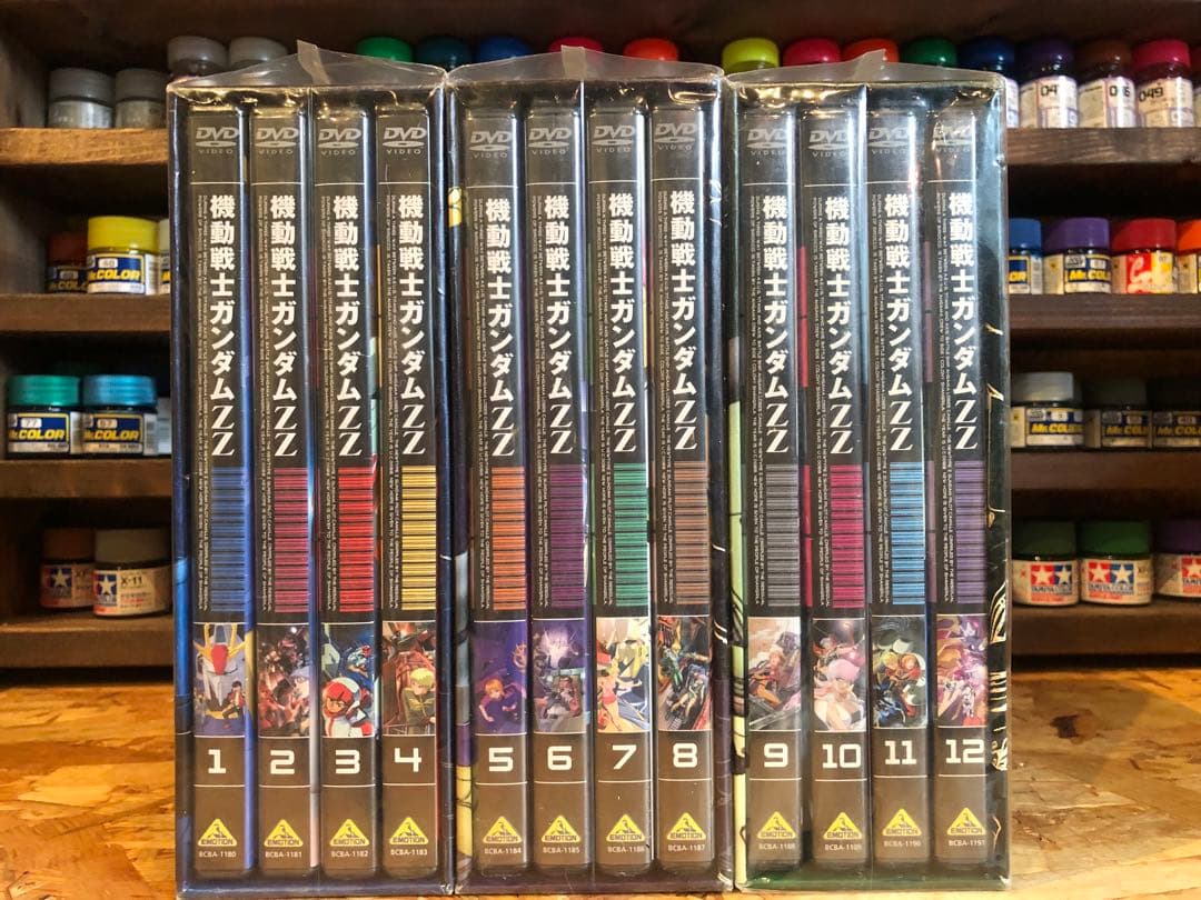 機動戦士ガンダムZZ DVDメモリアルボックス Part-I〜IIIセット未開封