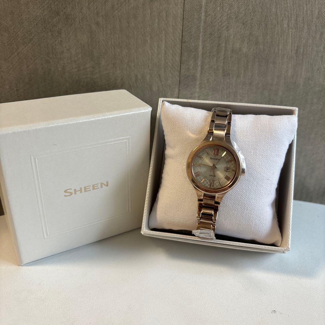 新品未使用カシオ CASIO SHEEN シーン腕時計
