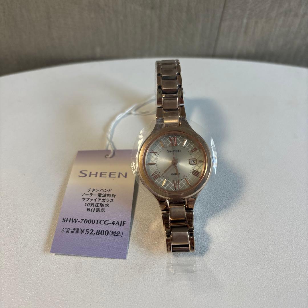 新品未使用カシオ CASIO SHEEN シーン腕時計