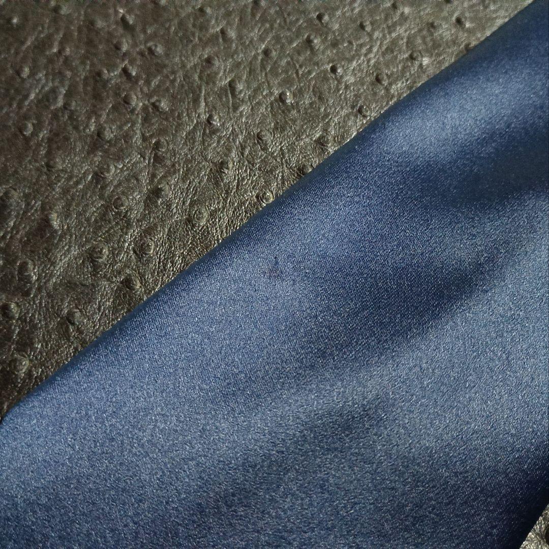 Z209 希少◆ブルーインパルスF86/JASDF 刺繍柄ネイビー系公認ネクタイ