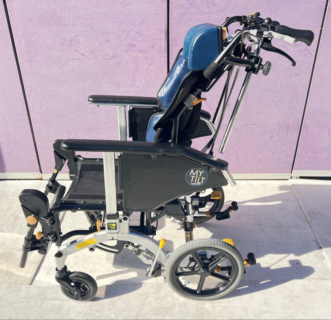 松永式ティルト・リクライニング車椅子「マイティルト」