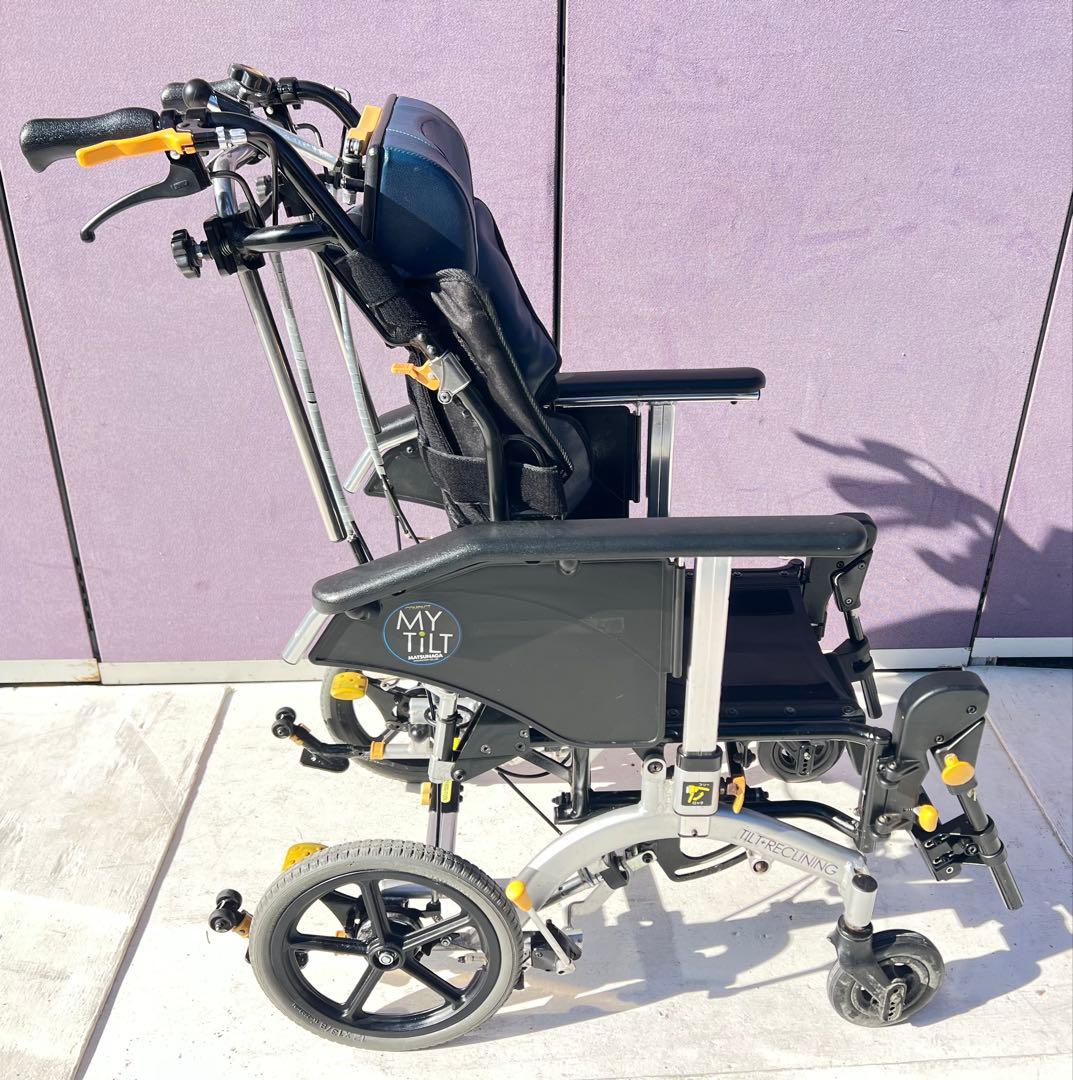 松永式ティルト・リクライニング車椅子「マイティルト」