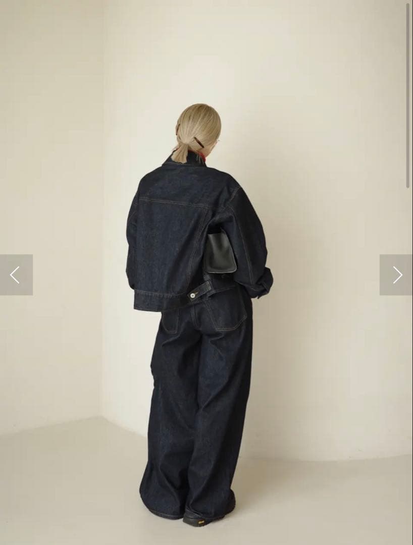 完売品CREDONA TWO POCKET DENIM JACKET