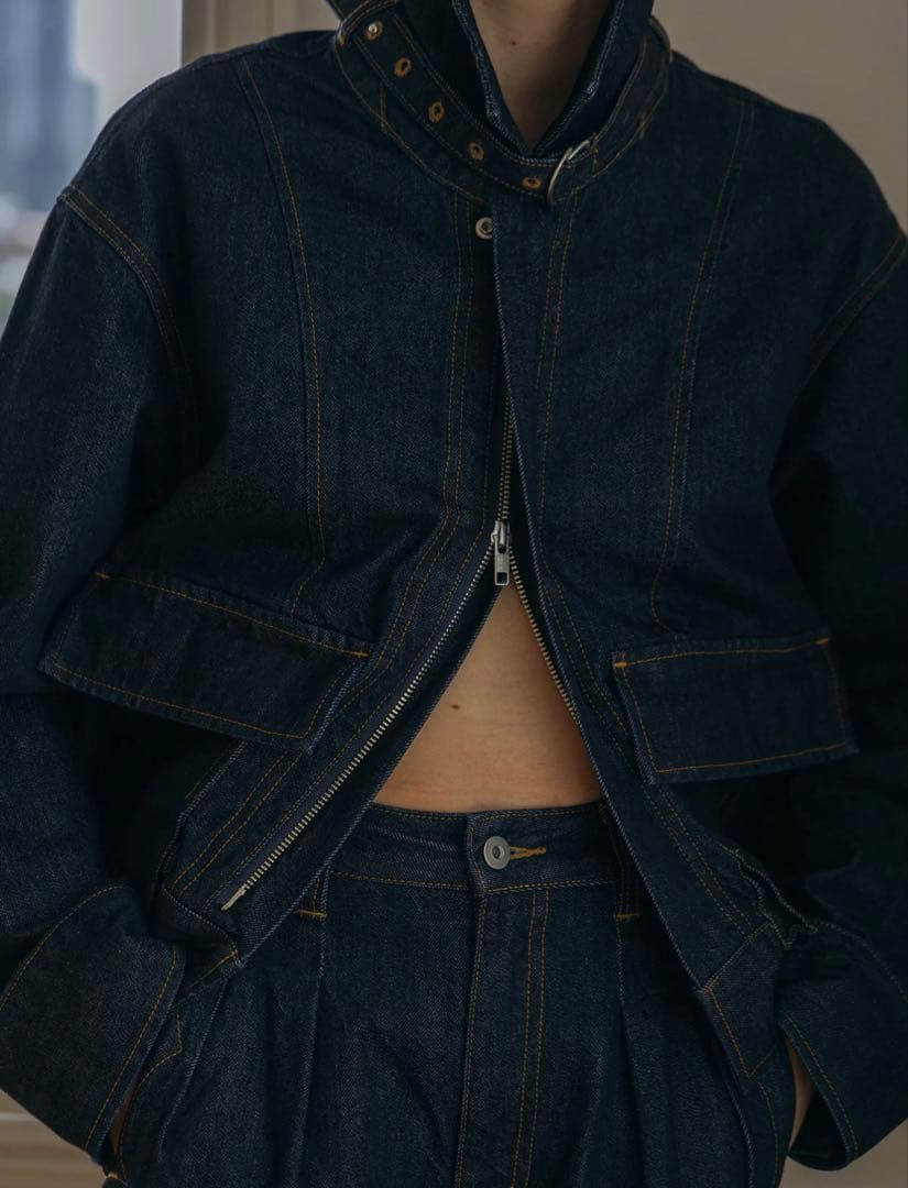 完売品CREDONA TWO POCKET DENIM JACKET