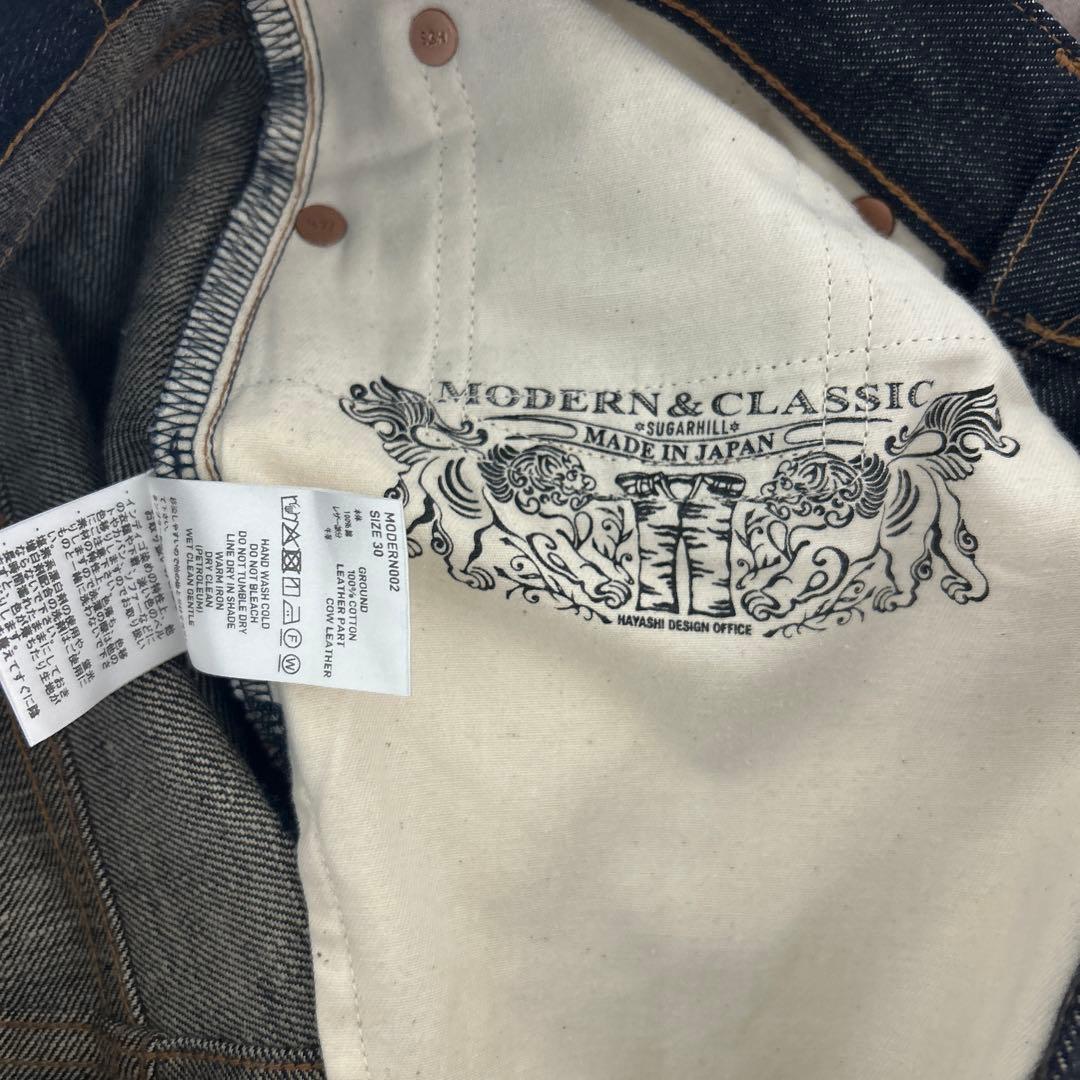 パンツ MODERN DENIM TROUSERS WIDE CUT