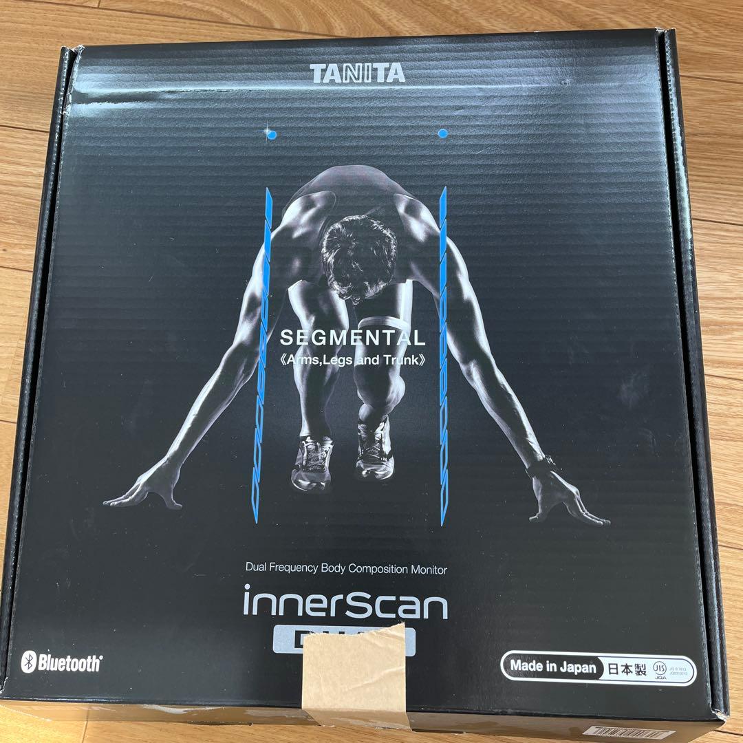 新品 TANITA innerScan DUAL 体組成計 RD-801-BK