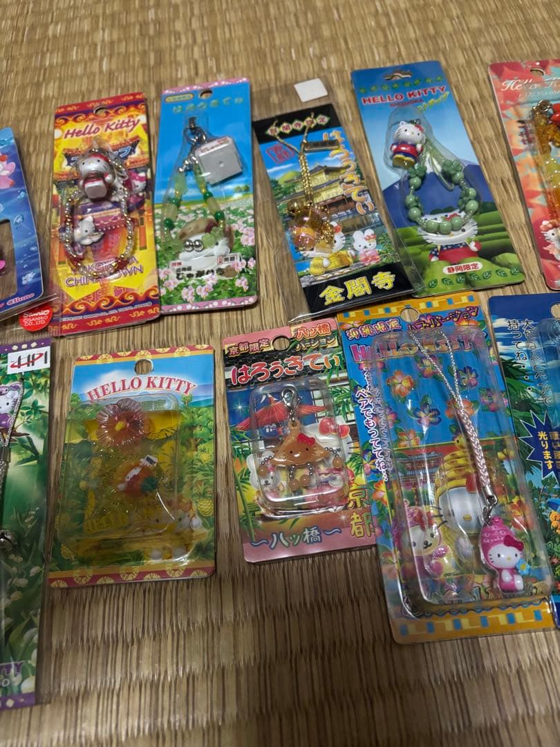 ハローキティ 根付け ぬいぐるみ79点セット売り