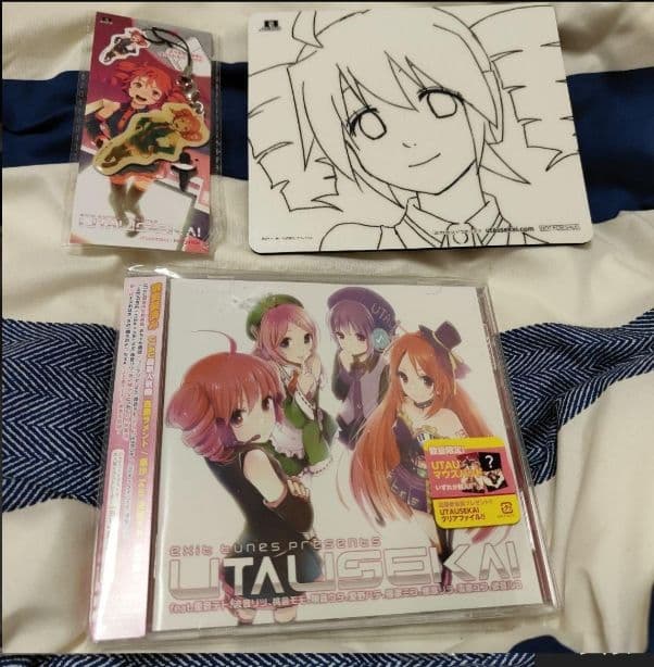 希少　帯　特典付き　UTAUSEKAI　ボカロ　CD　重音テト