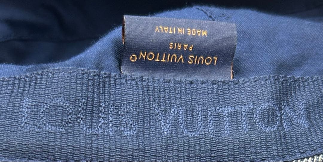 【美品】ルイヴィトン モノグラム デニム キャップ M7156L イタリア製