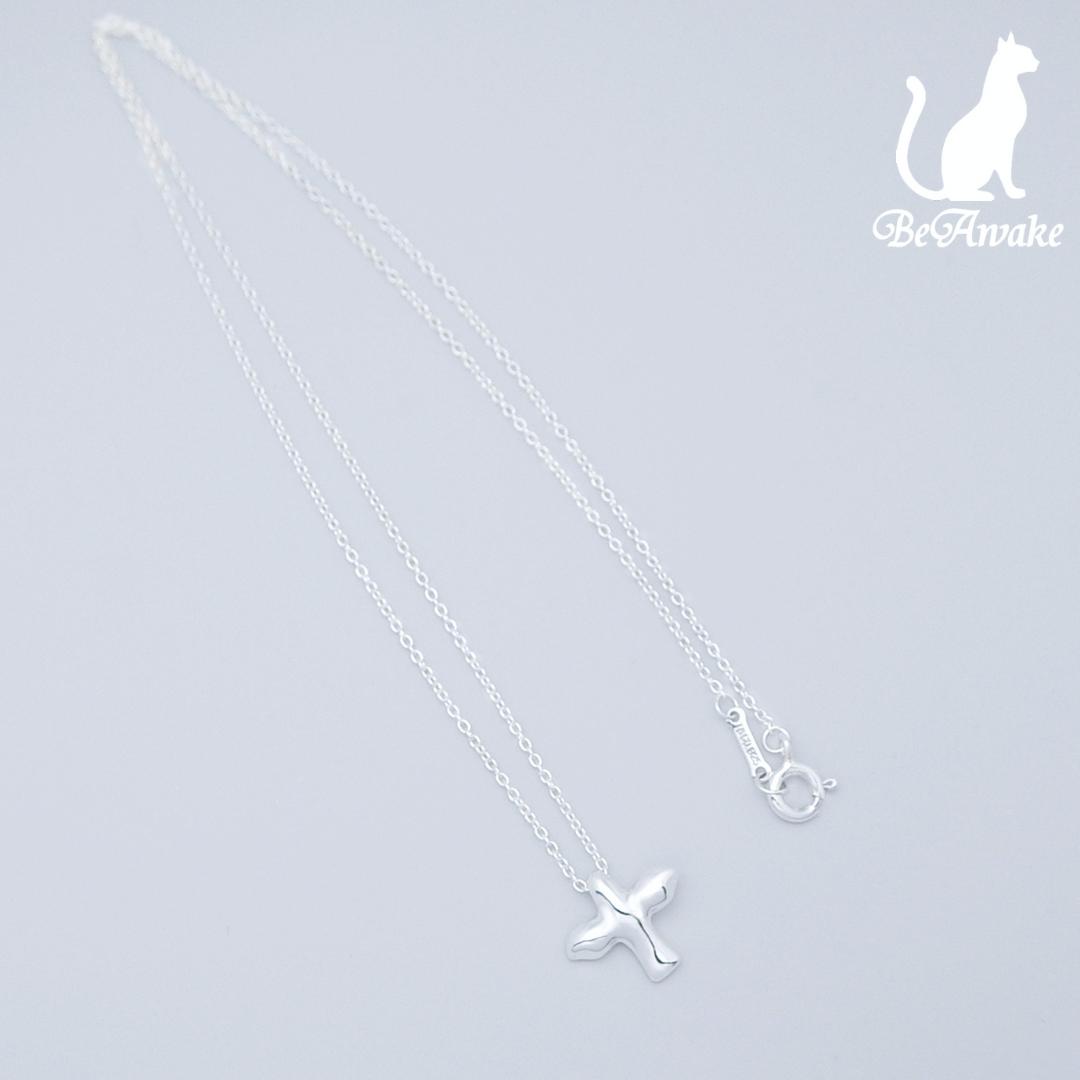 【新品仕上げ済】 ティファニー バードクロス ネックレス ペンダント