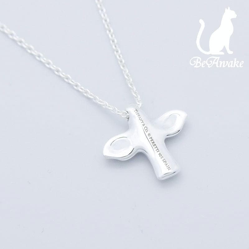 【新品仕上げ済】 ティファニー バードクロス ネックレス ペンダント