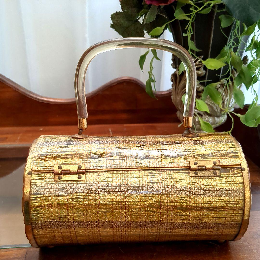 アンティークバッグ パーティーバッグ ビンテージ セルロイド？ majestic