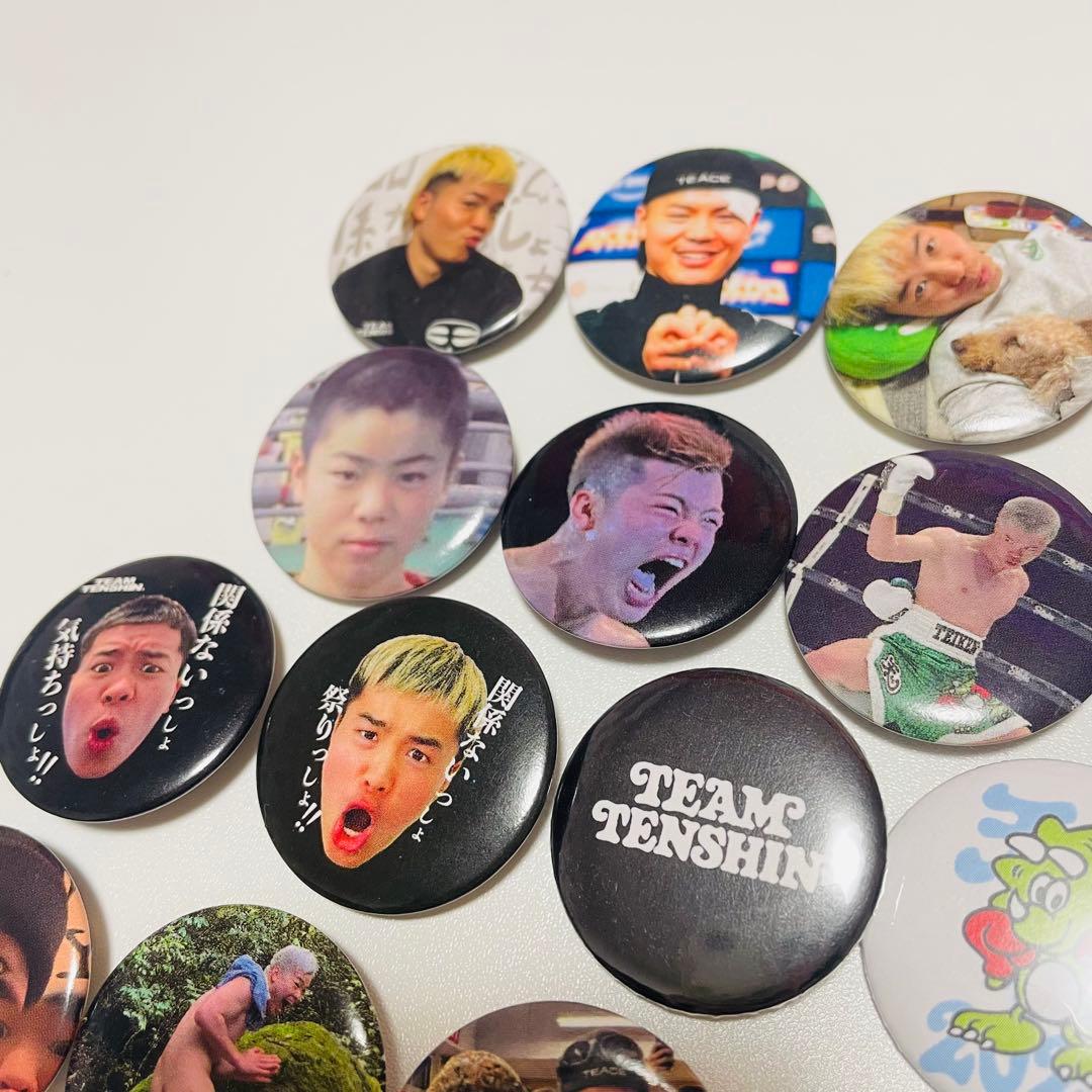 那須川天心☆缶バッジ18個セット