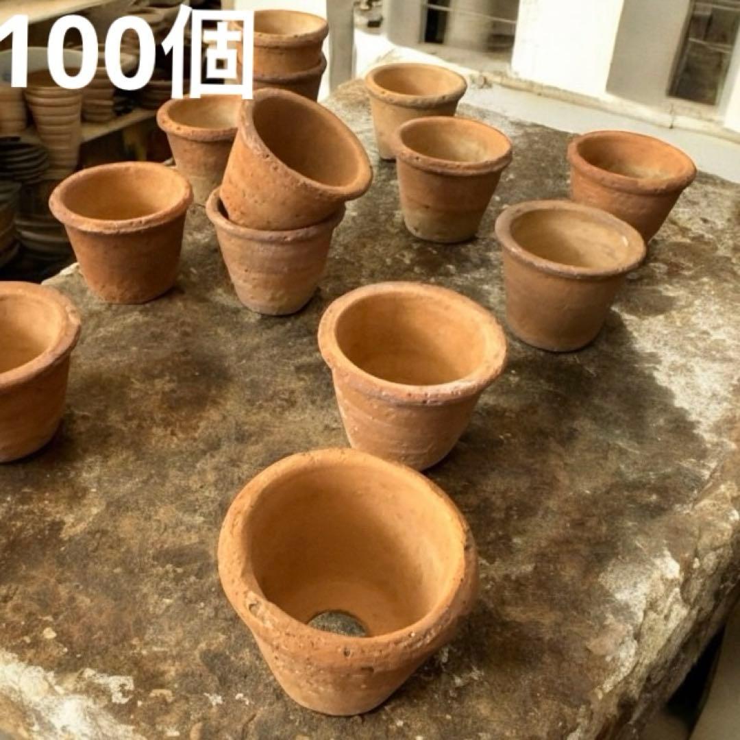 コーマ‼️小さな植木鉢　100個セット