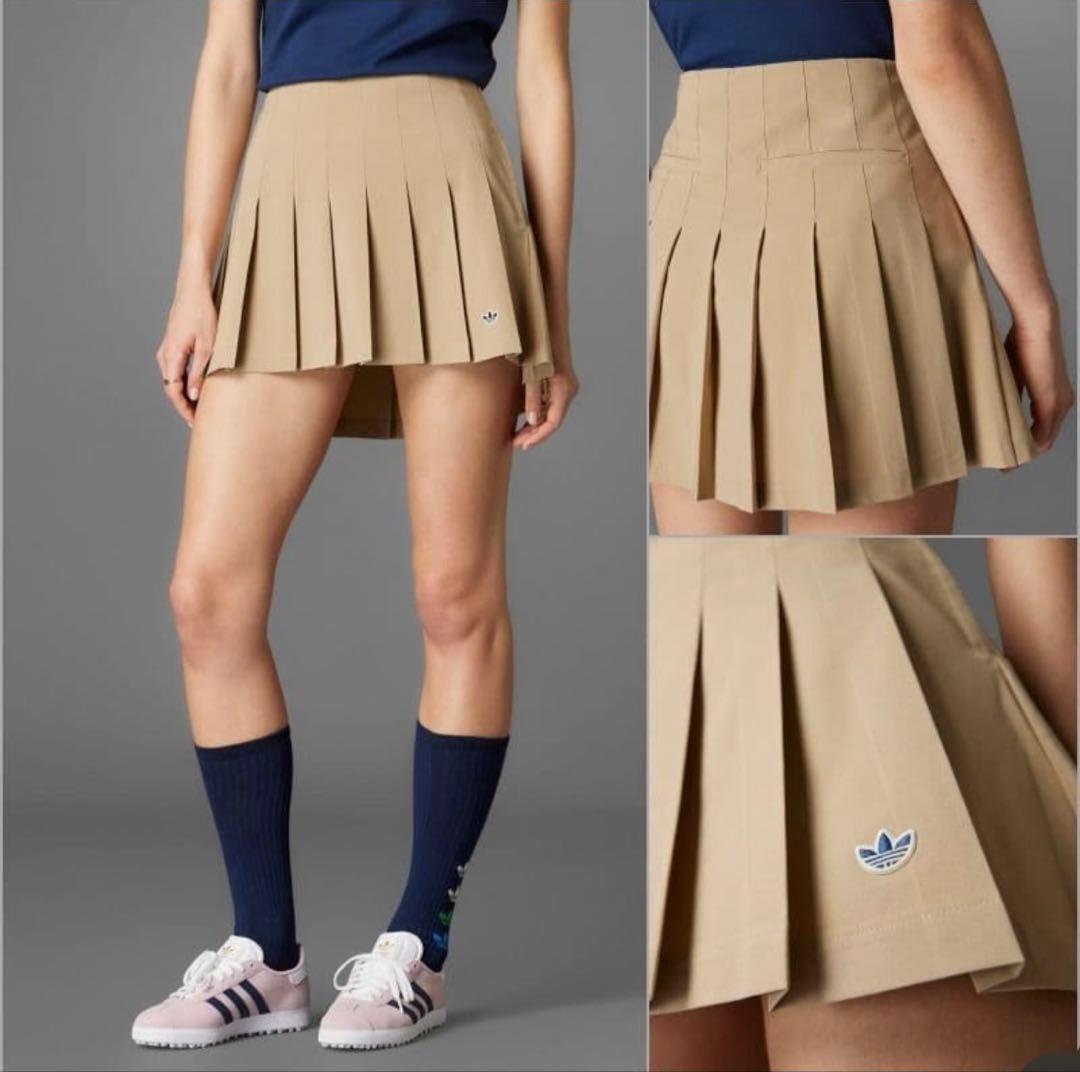 【アディダスゴルフ】プルオン プリーツスカートサイズL
