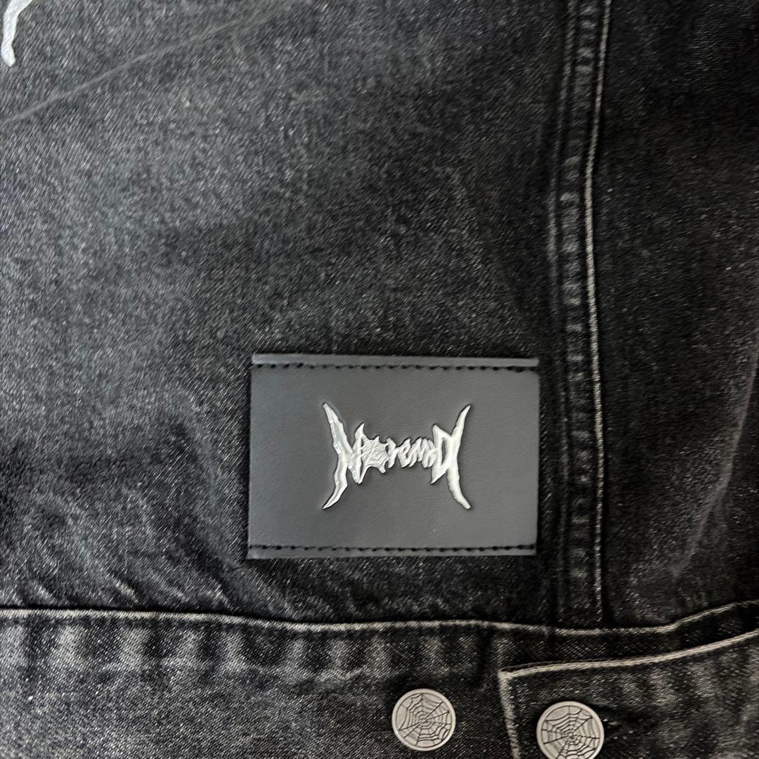 NOREMID黒 デニムジャケット　Sサイズ