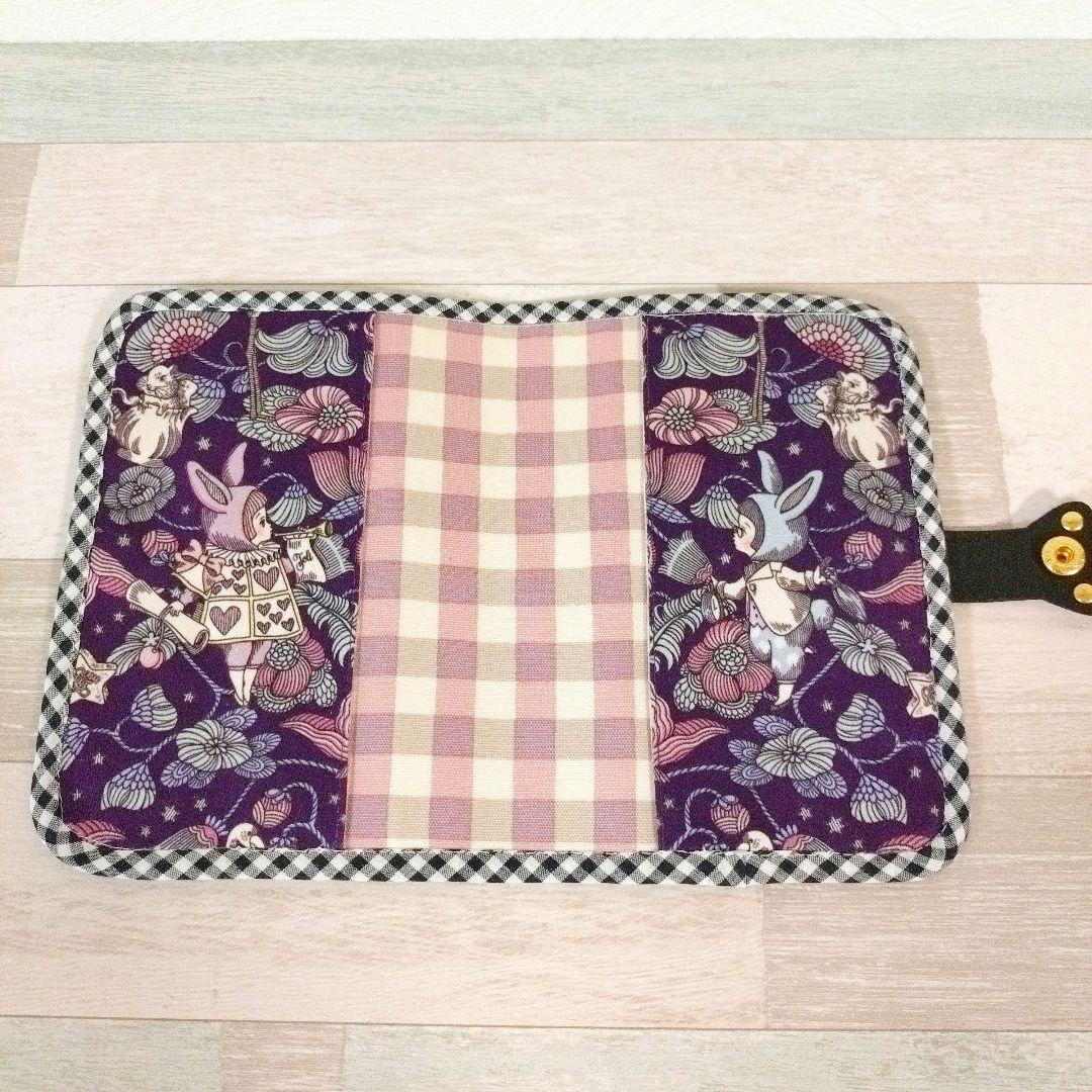 専用☆上マチファスナー付きフリルバッグ＆手帳カバー☆ ジョリーフルール