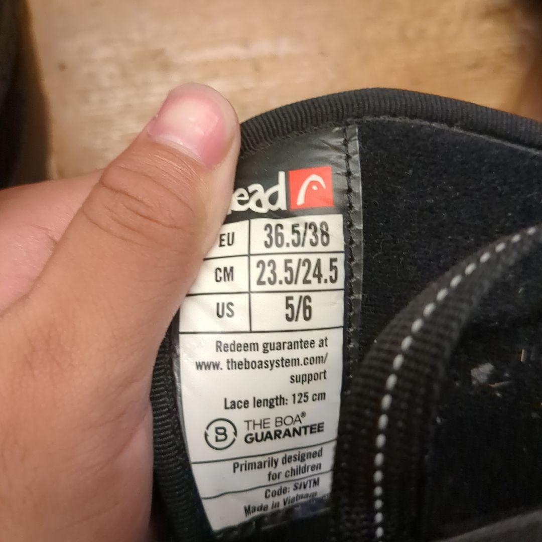 HEAD スノーボード　ブーツ　ボア　キッズブーツ