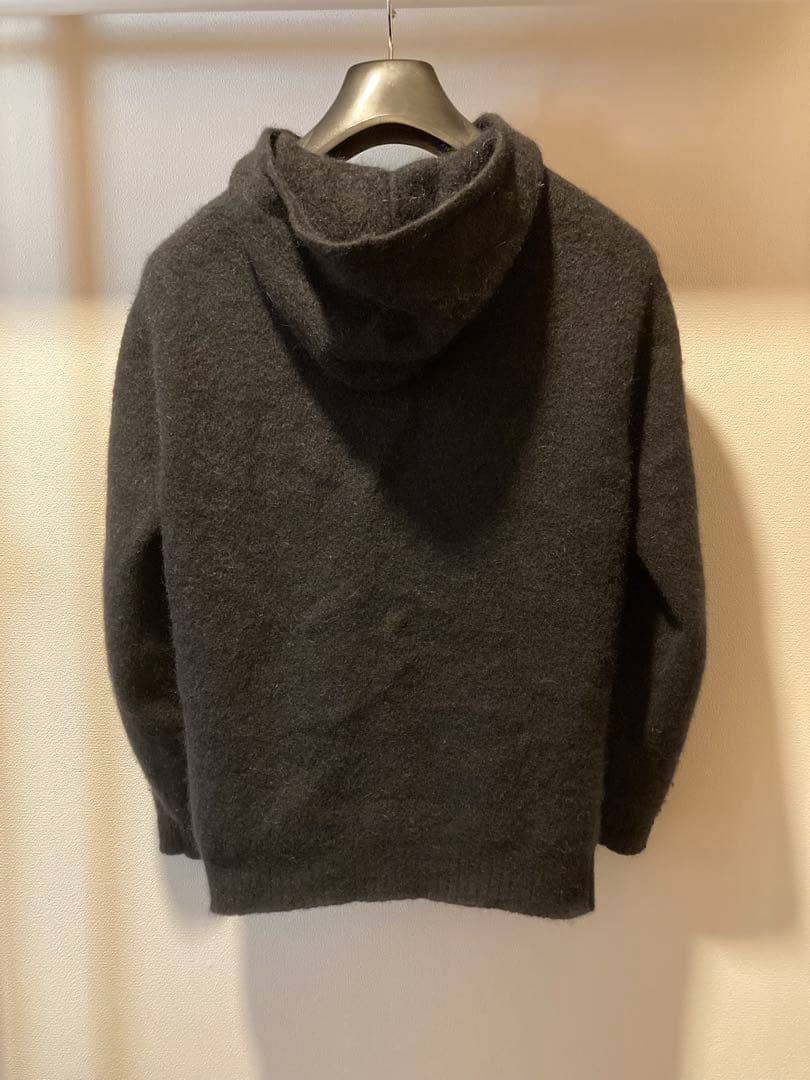 フィリッポデローレンティス ベビーアルパカ ニットパーカー