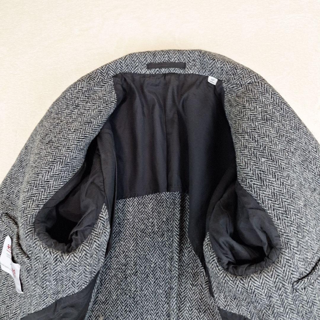 トゥモローランド　ハリスツイード　テーラードジャケット　ヘリンボーン　46