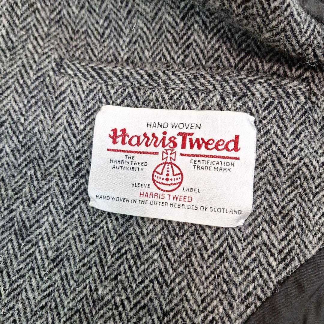 トゥモローランド　ハリスツイード　テーラードジャケット　ヘリンボーン　46