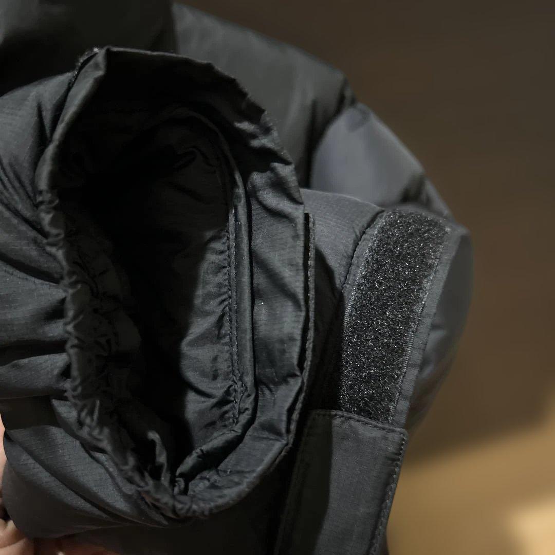 美品　ノースフェイスND92335 ヌプシジャケットブラックＳサイズ