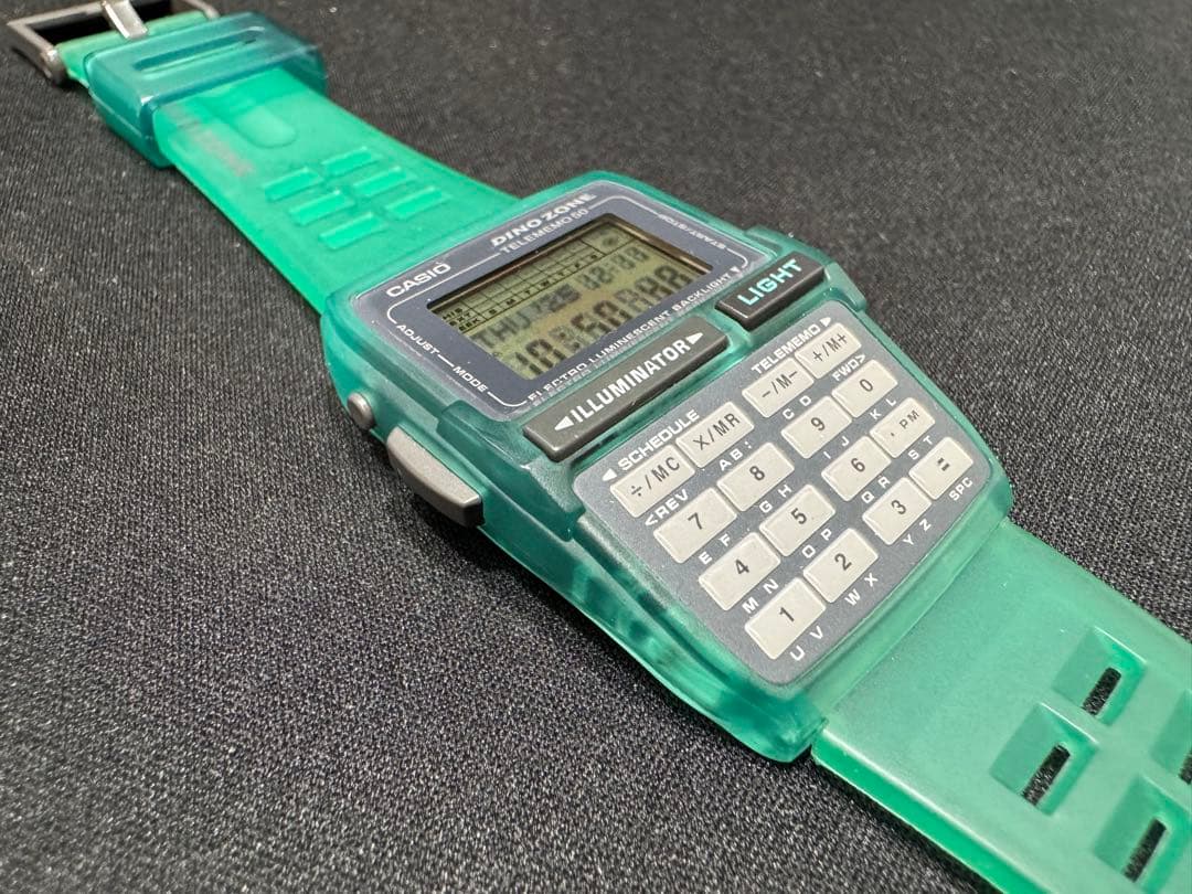時計 CASIO DATA BANK DINO ZONE