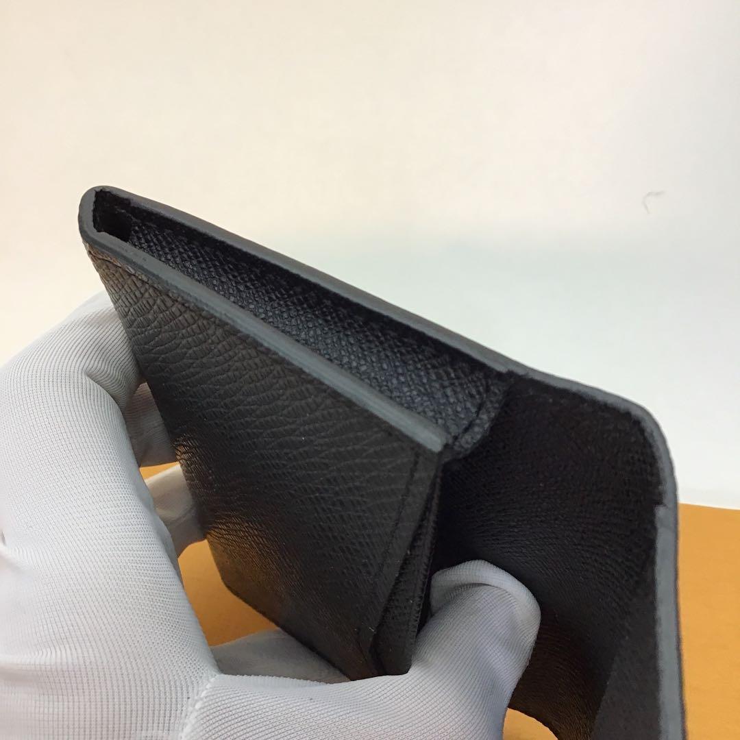 ❣️美品❣️ LOUIS VUITTON タイガ　ブラック名刺入れ　M30922