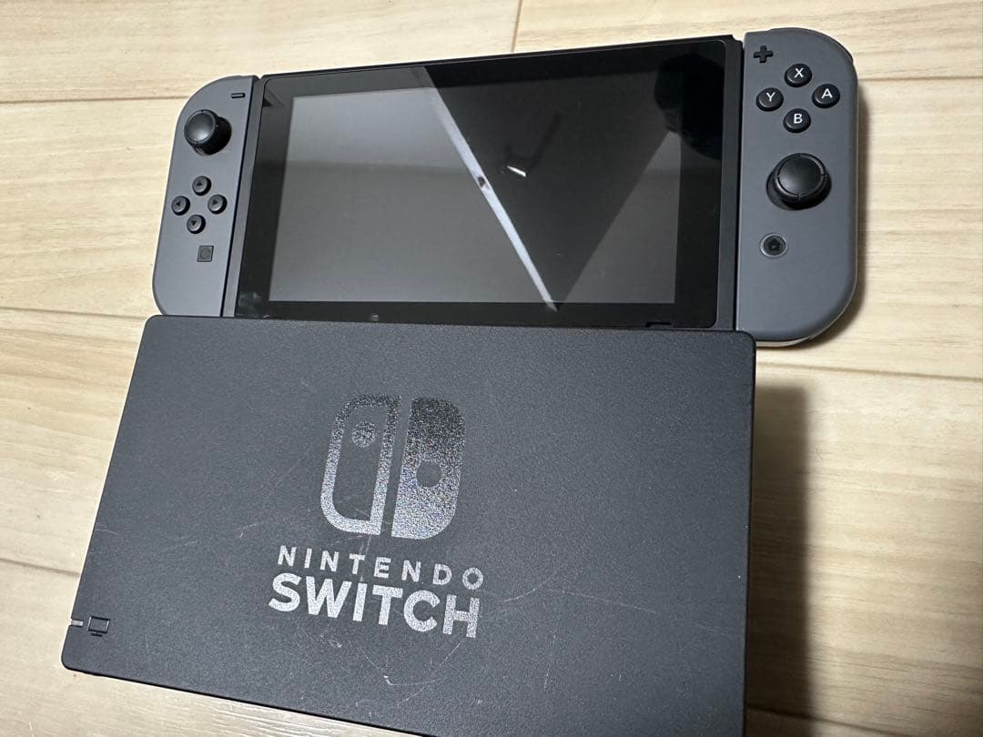 Nintendo switch 本体　グレー　ソフト　セット