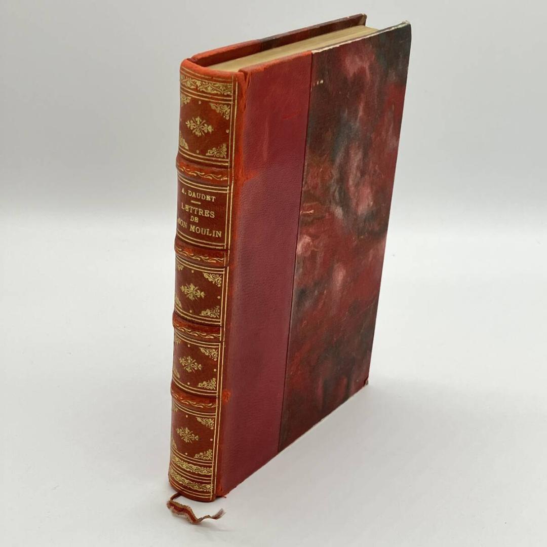 美革装丁　挿絵本　A.E.マルティ　風車小屋便り　1947年 フランス語　限定