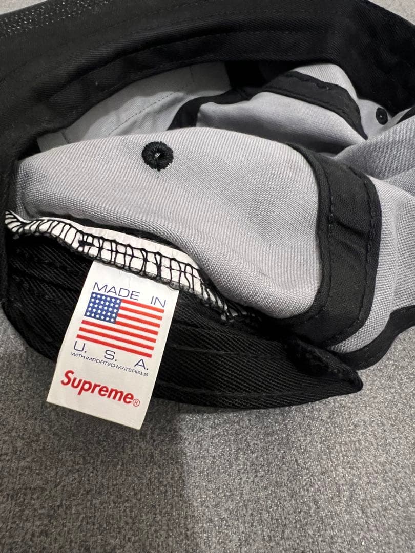 Supreme ブラック キャップ ボックスロゴ