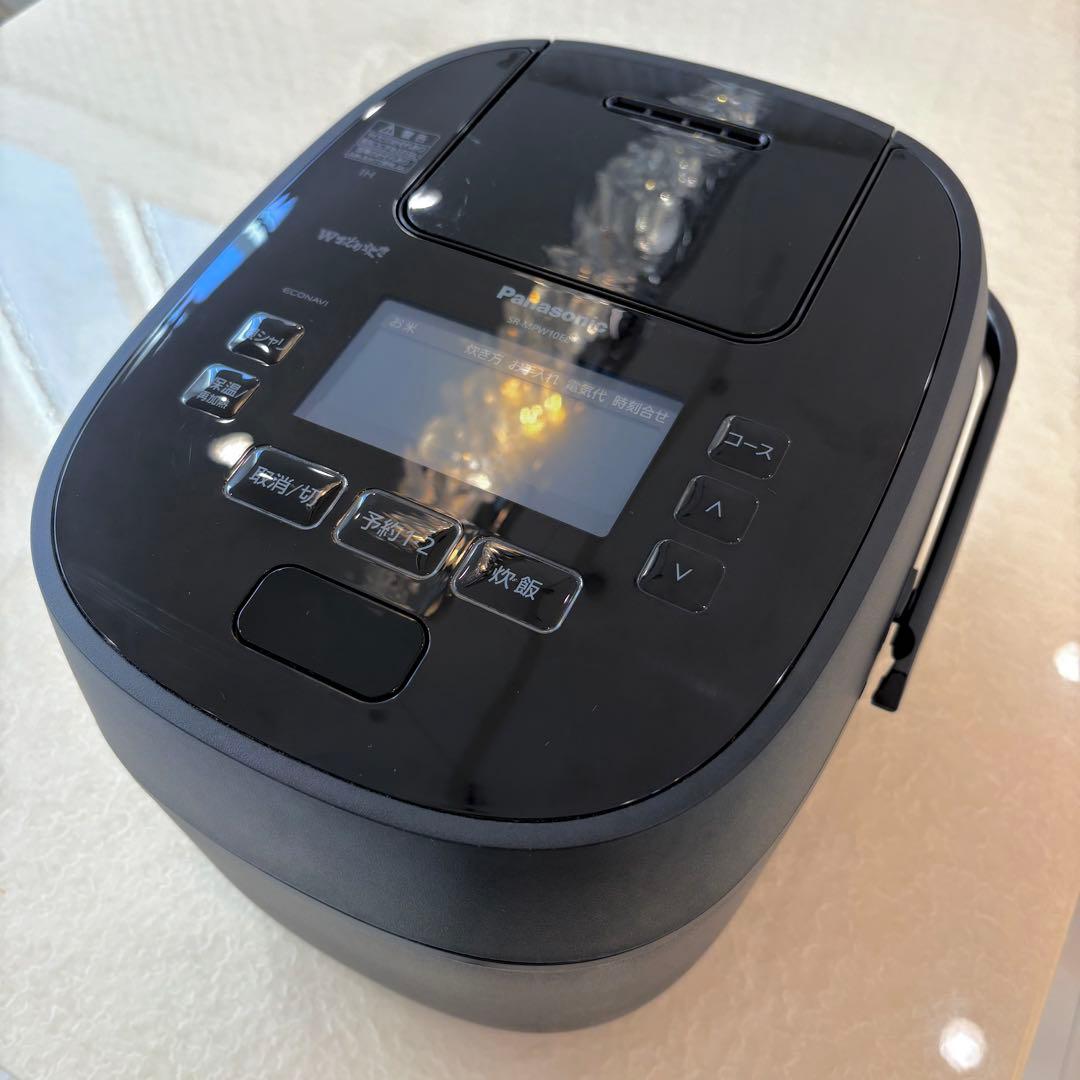 Panasonic可変圧力IHジャー炊飯器SR-MPW10E8 2020年製