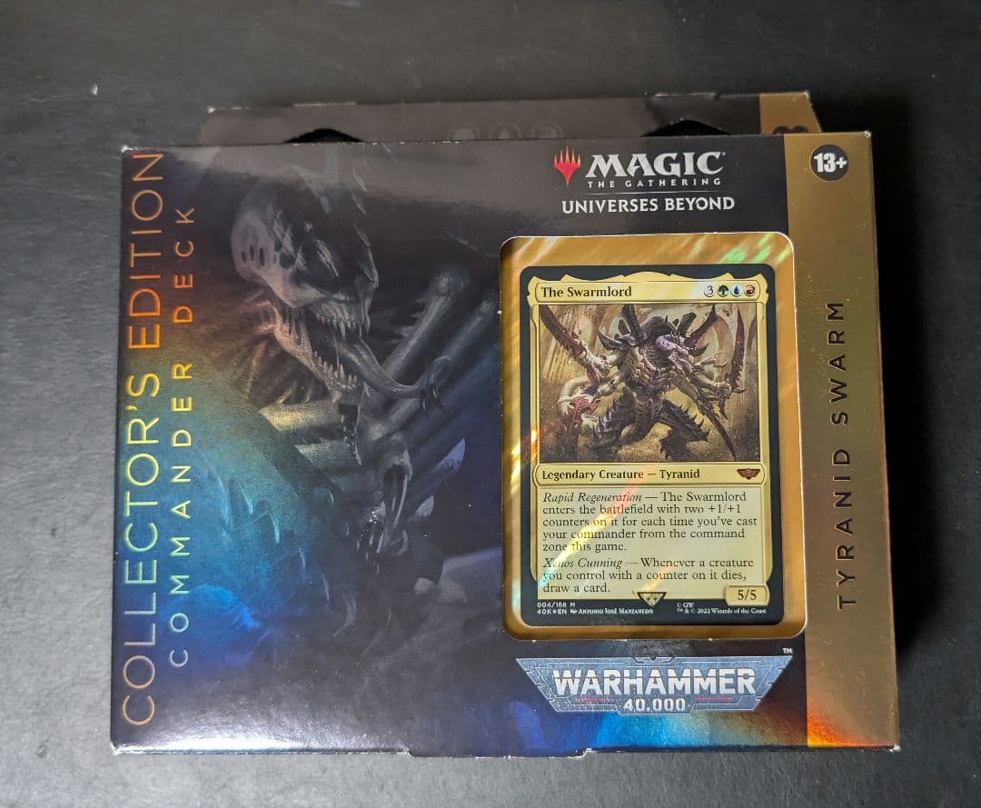 統率者デッキ：ウォーハンマー ティラニッドの大群 英語 未開封品 40K