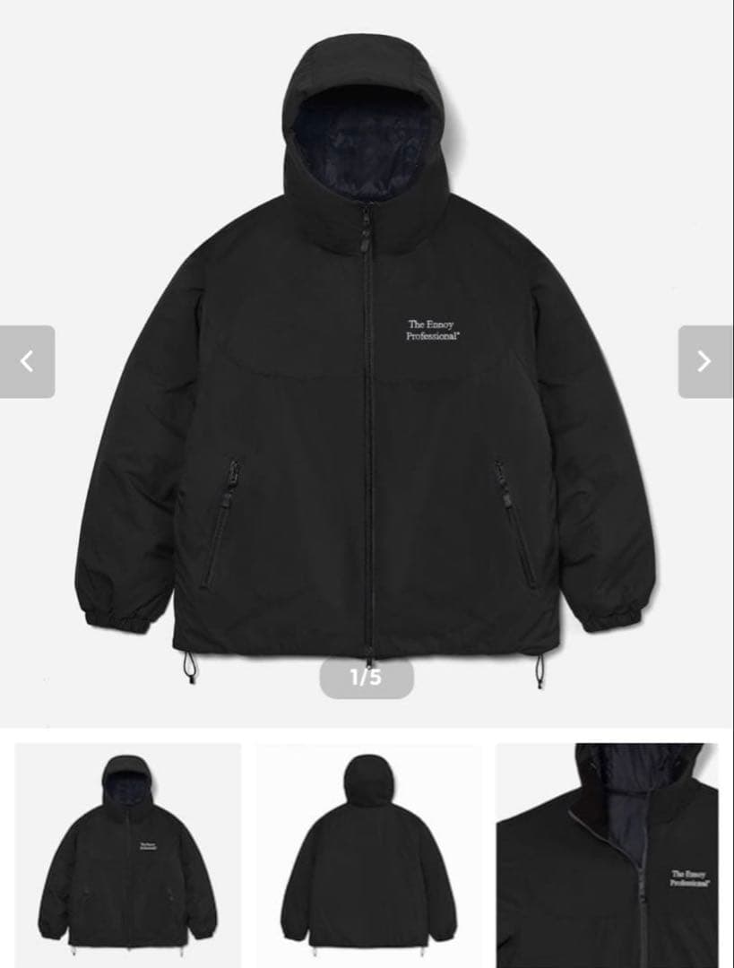 【Ｌサイズトップスのみ】ENNOYとスタイリスト私物 PADDED NYLON