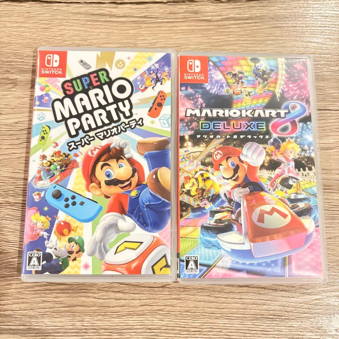 switch マリオカート8 デラックス　スーパーマリオパーティ　セット