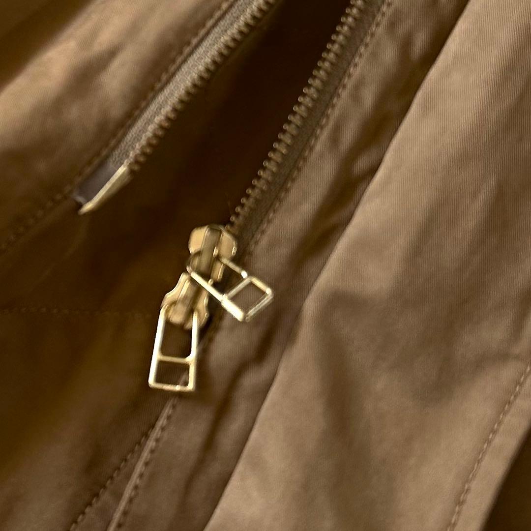 極美品♪イエナ 洗える C/Pフーデットコート ライナー付きモッズコート