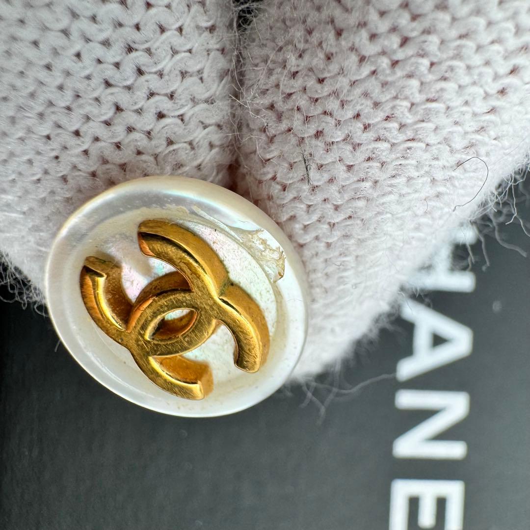 CHANEL ピアス　片耳　ココマーク　ゴールド　刻印あり
