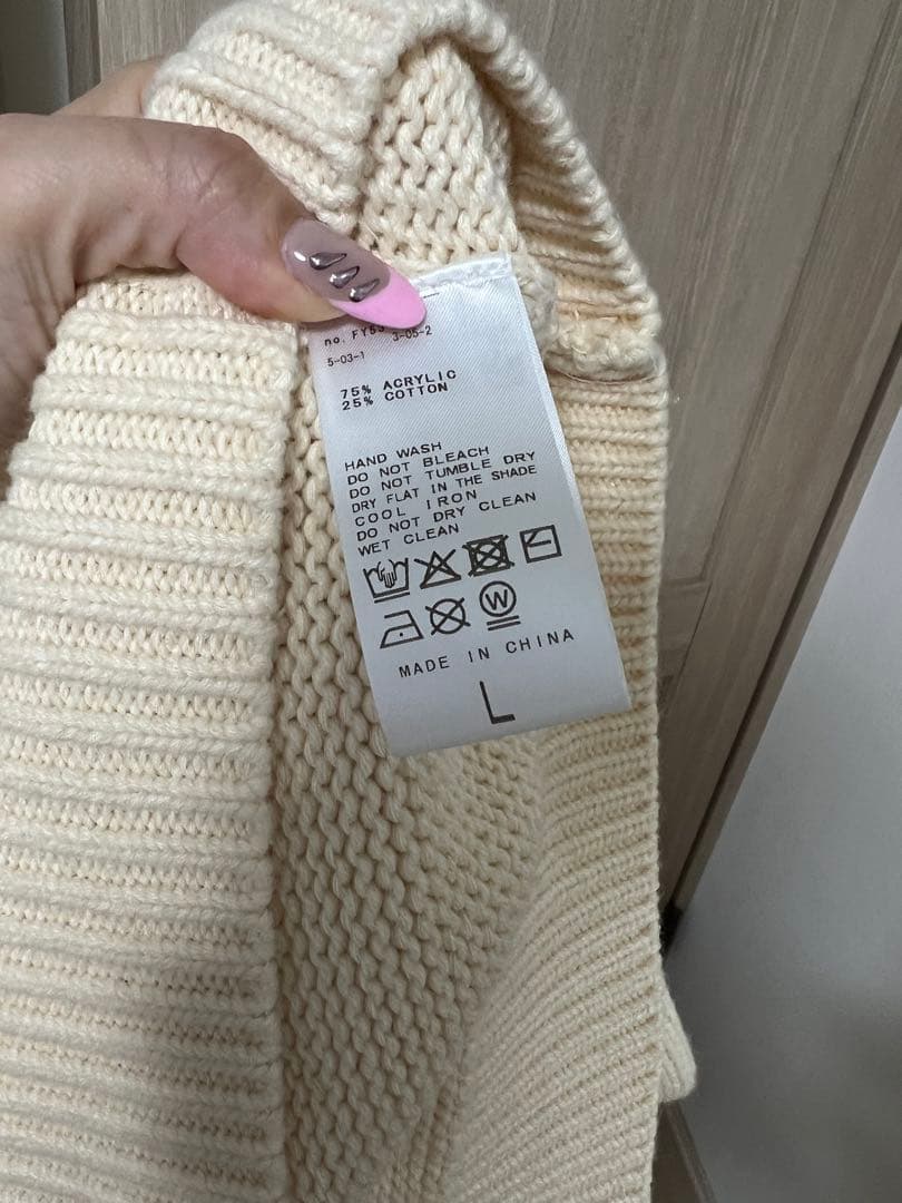 ジョイントワークス J ビッグモチーフ ヘビーニット