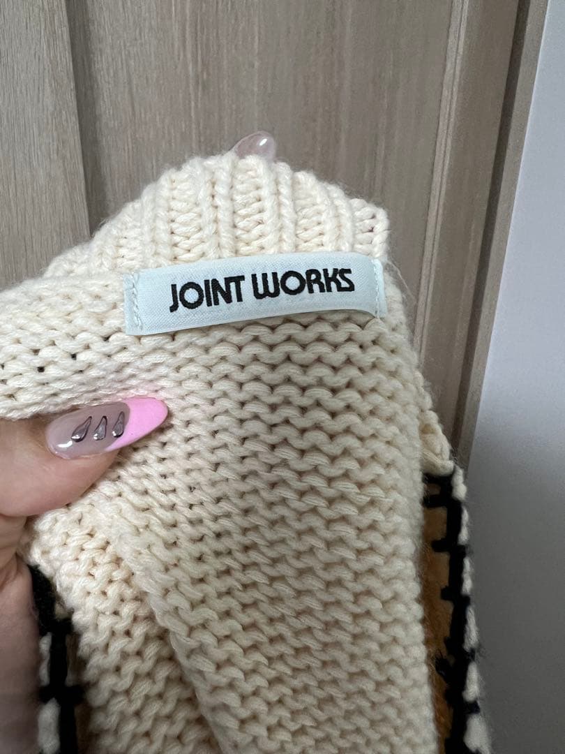 ジョイントワークス J ビッグモチーフ ヘビーニット