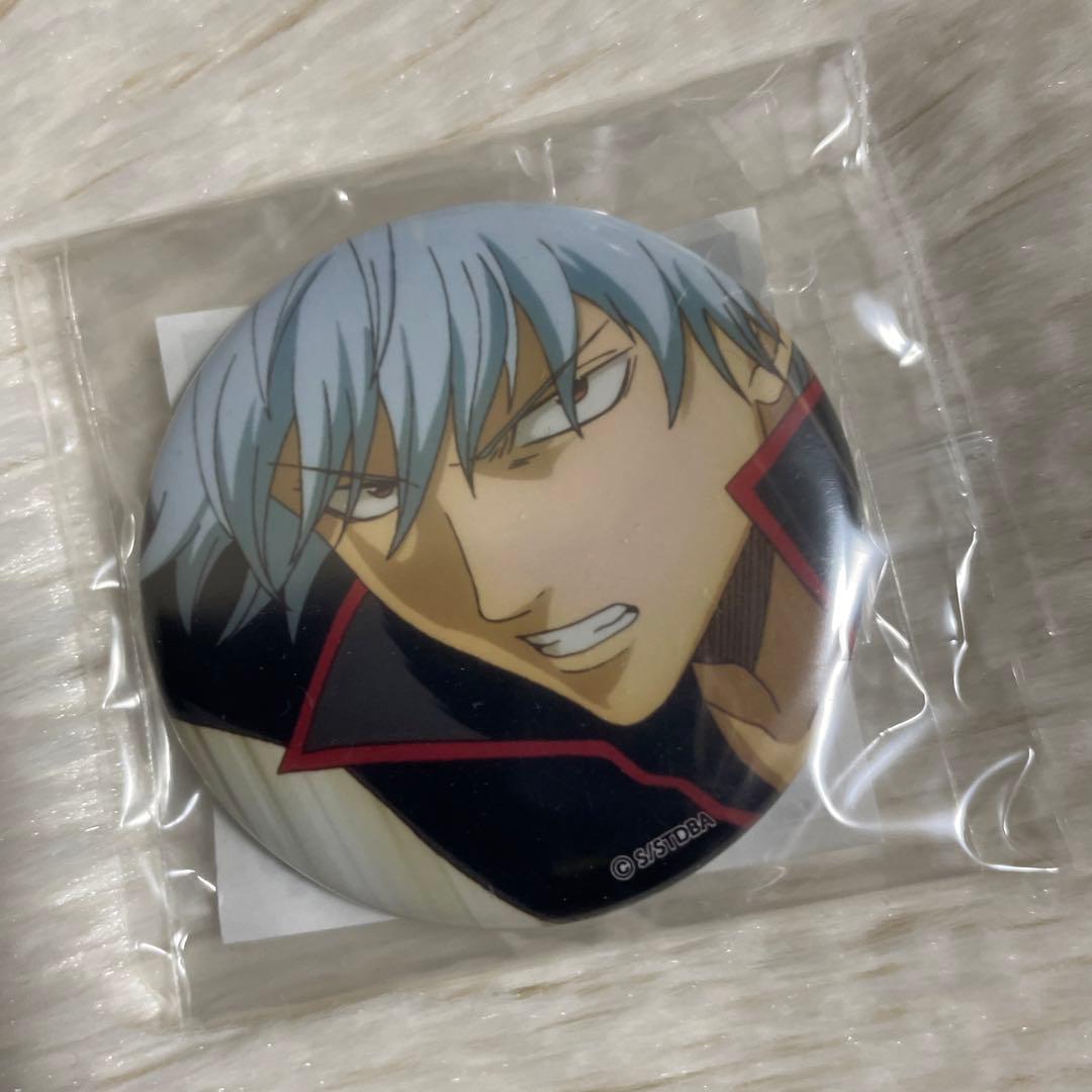 銀魂 坂田銀時 レア jw 缶バッジ