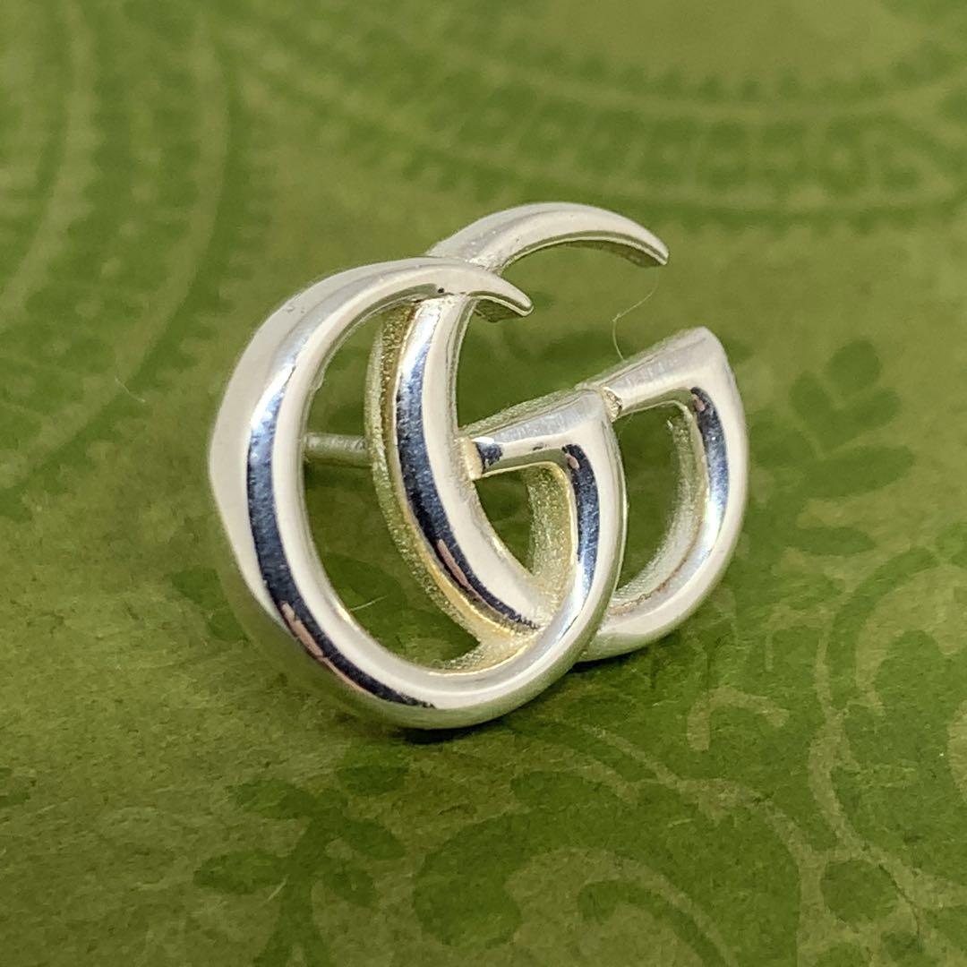 GUCCI ダブルG スタッズ ピアス 0109b12