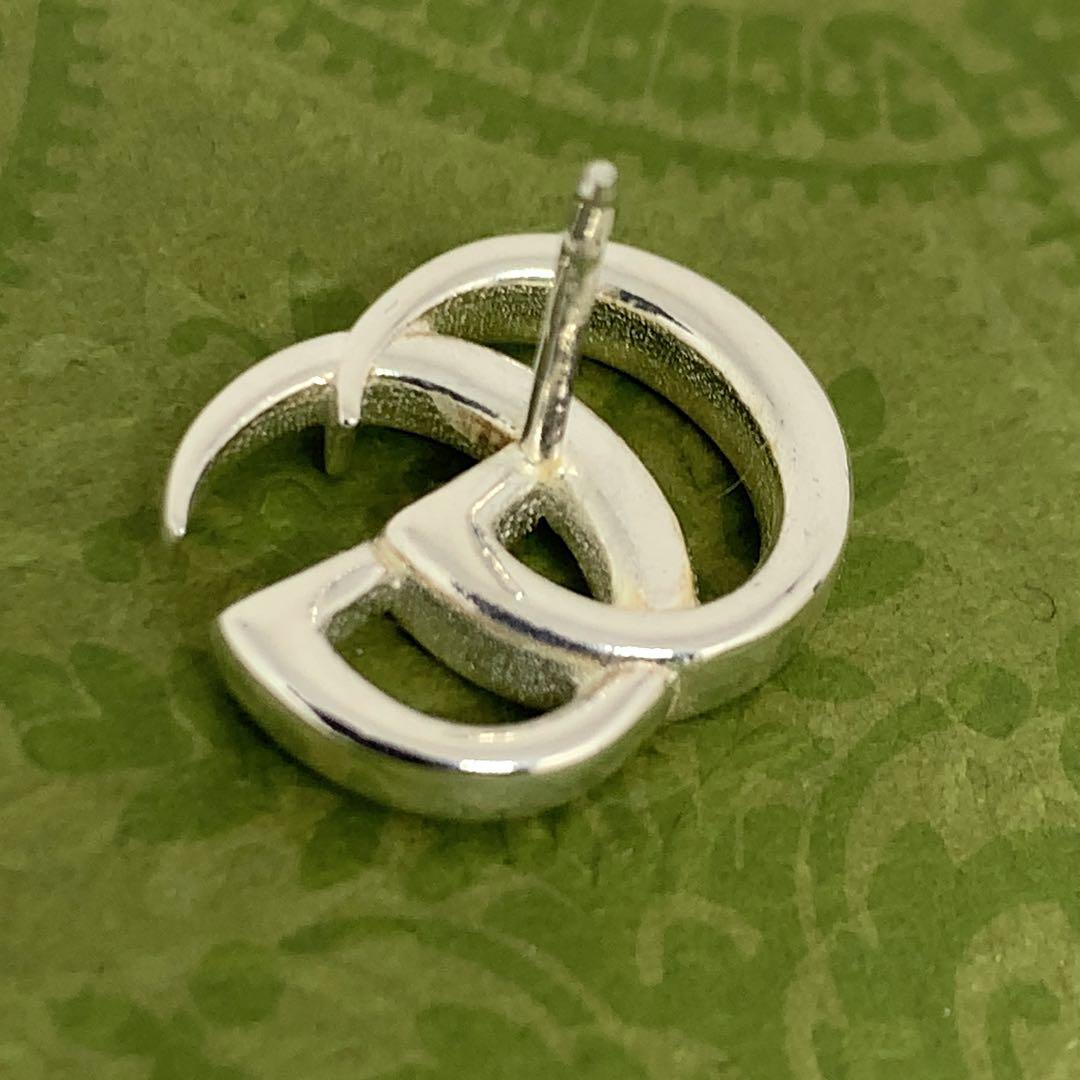 GUCCI ダブルG スタッズ ピアス 0109b12