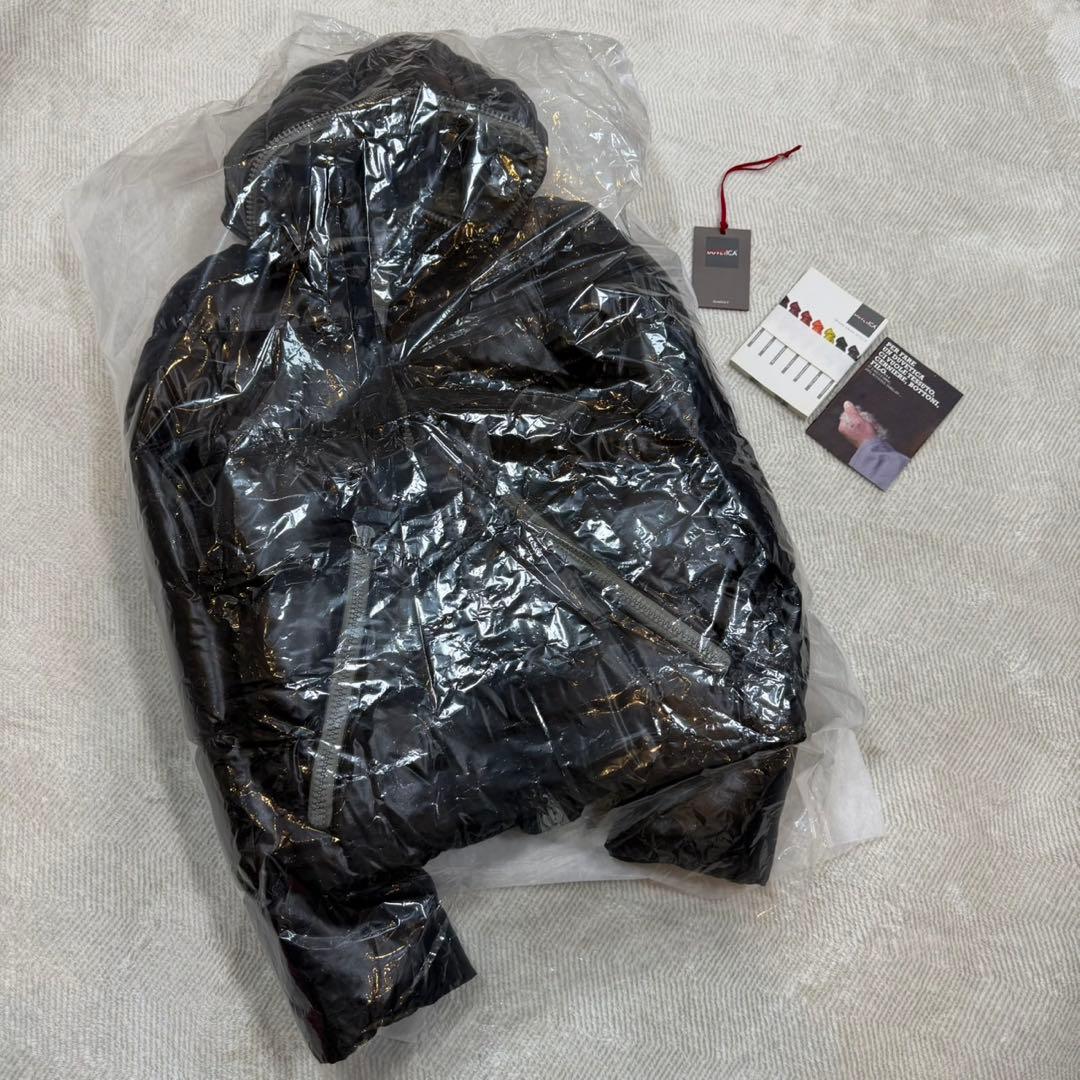 タグ付美品DUVETICAブラック 44 DIONISIOグースダウン