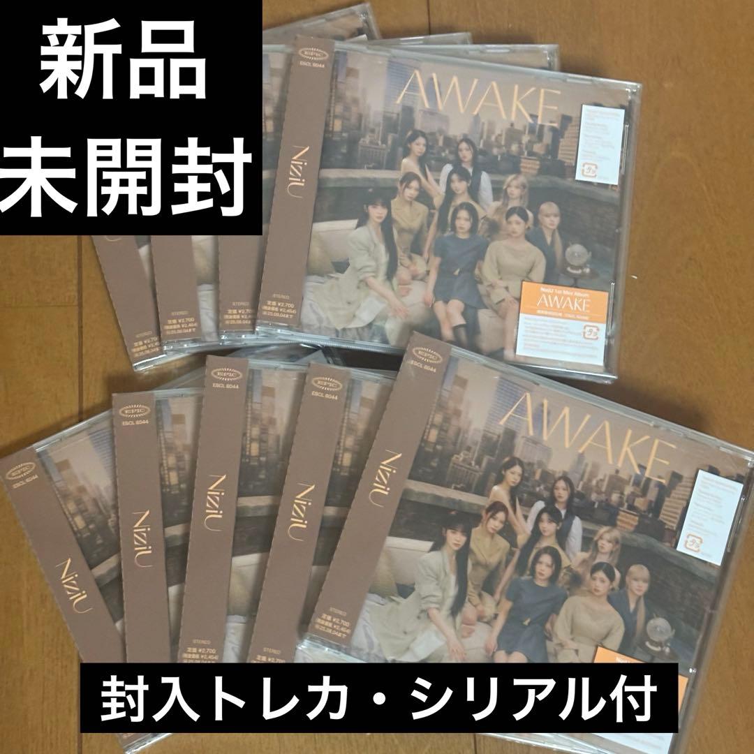 1st Mini Album『AWAKE』通常盤　CD トレカ　シリアルナンバー