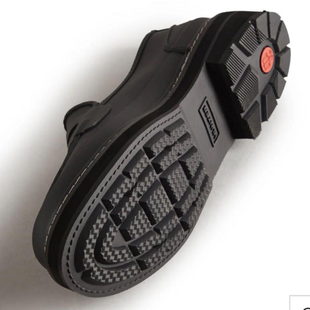 【美品・現行品】HUNTER ハンター　レインシューズ　ローファー　ブラック