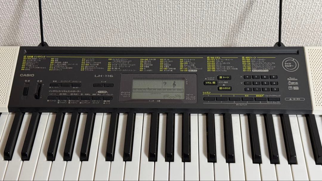 CASIO LK-116 キーボード/ピアノ
