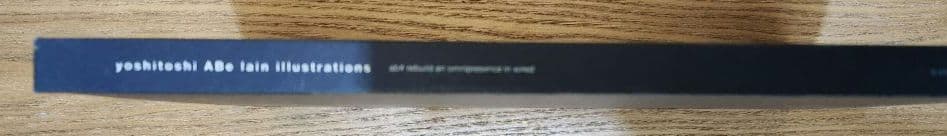 安倍吉俊画集 lain illustrations 初版本