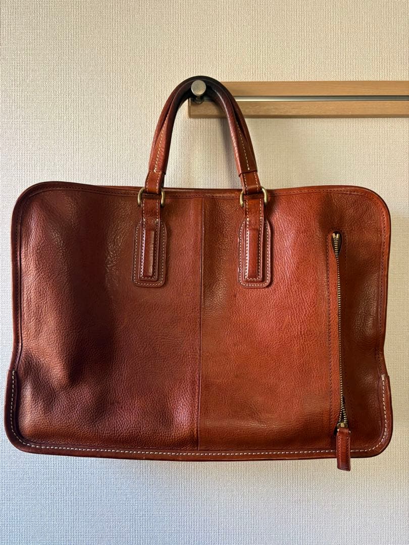 土屋鞄　ウルバーノ　アーバンブリーフ　ブラウン　ビジネスバック