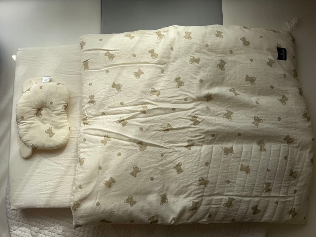 なみ【収納袋・説明書有】アップリカココネルエアープラスab＆布団セット